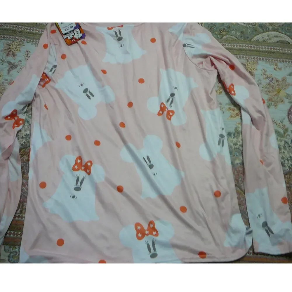Disney Women's Medium Pink Sleep Wear Top NWT - Picture 2 of 4